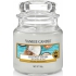 Yankee Candle Coconut Splash - Duftkerze mit Kokosnuss-Erfrischung Klassisches kleines Glas 104 g