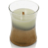 WoodWick Floral Nights Feigenblatt & Tuberose - Duftkerze aus Feigenblättern und Tuberose mit Docht und Deckglas mittel 275 g Limitiert 2019
