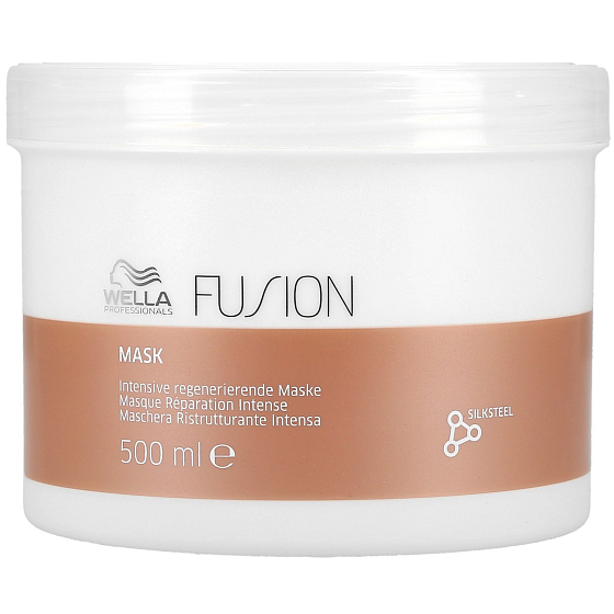 Wella Professionals Fusion Intense Repair intensive Regenerationsmaske für strapaziertes Haar Maxi 500 ml