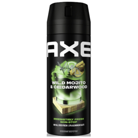 Axe Wild Green Mojito & Cedarwood Deodorant Spray für Männer 150 ml