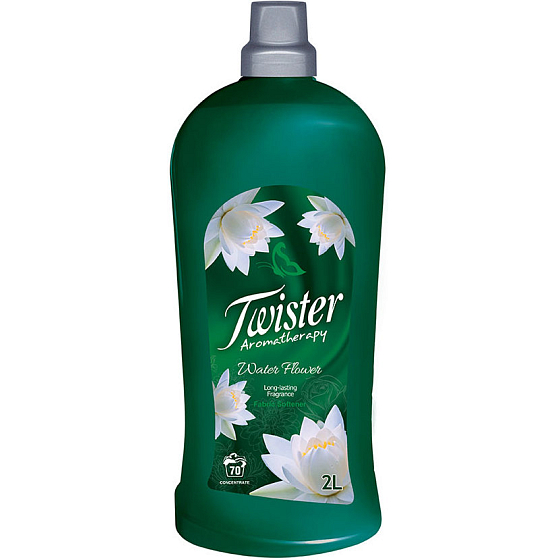 Twister Water Flower - Wasserblumen-Weichspüler zum Erweichen und Riechen von Wäsche 70 Dosen 2 l