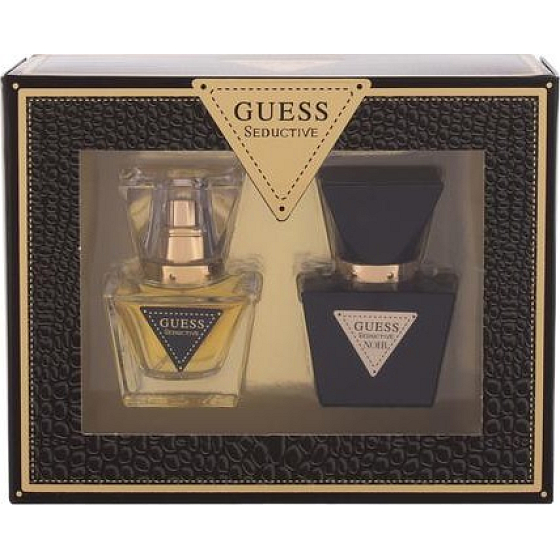Guess Seductive Eau de Toilette für Frauen 15 ml + Guess Seductive Noir for Women Eau de Toilette 15 ml, Geschenkset für Frauen