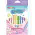 Colorino Pastell doppelseitige Filzstifte 2-in-1 mit zwei Spitzen, dreieckig, 10 Farben