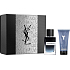 Yves Saint Laurent Y Eau de Parfum parfümiertes Wasser 60 ml + Duschgel 50 ml, Geschenkset für Männer