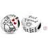 Sterling Silber 925 Hund Freund - für immer, Haustier-Armband Perle