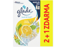 Glade One Touch Fresh Lemon - Frische Zitrone Mini-Spray Lufterfrischer Nachfüllung 3 x 10 ml