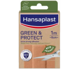 Hansaplast Green & Protect nachhaltiges Textilpflaster 1 m x 6 cm
