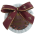 Moje Vánoční mýdlo plisované hnědé 50 g 