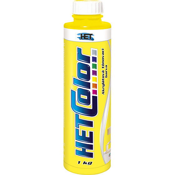 Het Hetcolor Maler Tönfarbe, 0610 Gelb, 1 kg