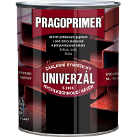 Pragoprimer Universität S2035 Grundierung Farbe für Metall, 0110 Grau, 600 ml