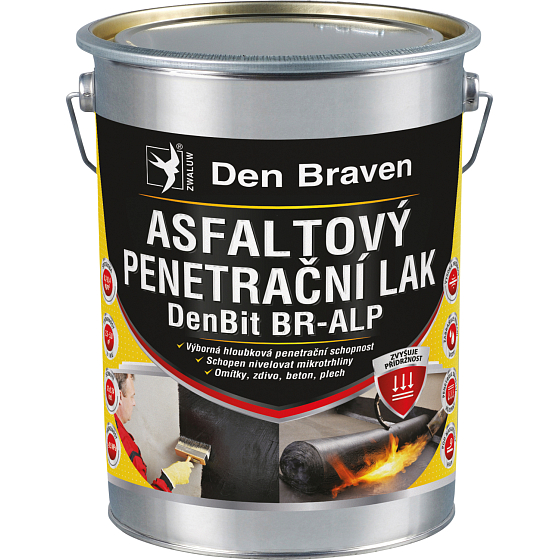 Den Braven DenBit BR-ALP Asphalt-Penetrationslack, 9 kg