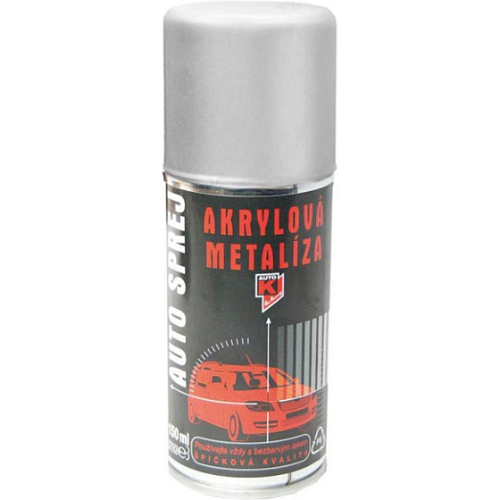 Kwasny Auto-K Color Škoda, akryllack Metallfarbe, 9105 silber-saphir Metallic, 150 ml
