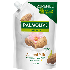 Palmolive Naturals Milch & Mandeln Flüssigseife Nachfüllung 500 ml Palmolive Naturals Milch & Mandeln Flüssigseife Nachfüllung 500 ml