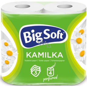 Big Soft Camilla Parfümiertes Toilettenpapier 160 Stück 3lagig 4 Stück