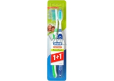 Oral-B 3-Effekt Natural Fresh mittelgroße Zahnbürste 1 + 1 Stück