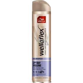 Wella Wellaflex 2nd Day Volume extra starkes, stärkendes Haarspray 250 ml