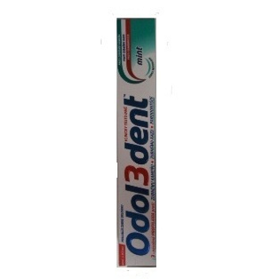 Odol3dent Mint mit einer milden Zahnpasta mit Mentholgeschmack 75 ml