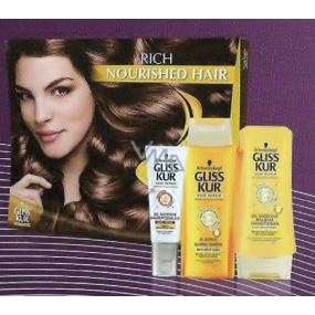 Gliss Kur Oil Nutritive Regenerating Hair Shampoo + Balsam + Rinde, Kosmetikset Gliss Kur Oil Nutritive Regenerating Hair Shampoo + Balsam + Rinde, Kosmetikset