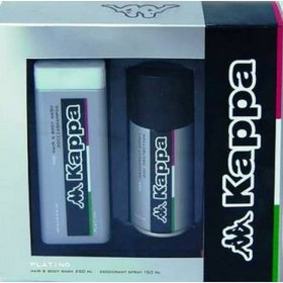 Kappa Platino H & B Wash 2 in 1 250 ml + Deodorant Spray 150 ml, Kosmetikset