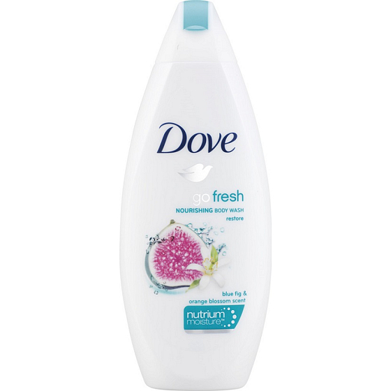 Dove Go Fresh Restore Blue Feigen- und Orangenblüten-Duschgel 250 ml