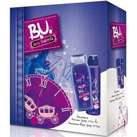 BU Fancy Cinderella Duschgel 250 ml + Deodorant Spray 150 ml, für Frauen Geschenkset