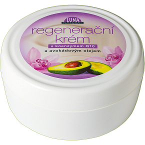 Luna regenerierende Creme mit Coenzym Q10 und Avocado, 200 ml