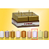 Lima Candle Würfel mit glattem Frosteffekt 45 x 45 mm 4 Stück