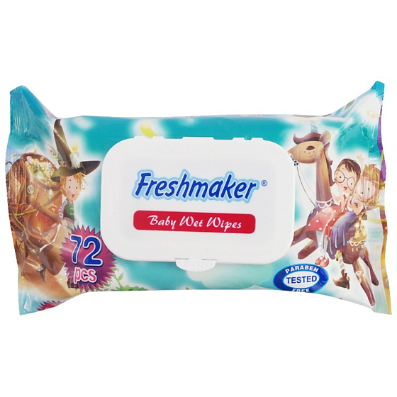 Freshmaker Baby Wet Wipes feuchte Tücher für Kinder 72 Stück