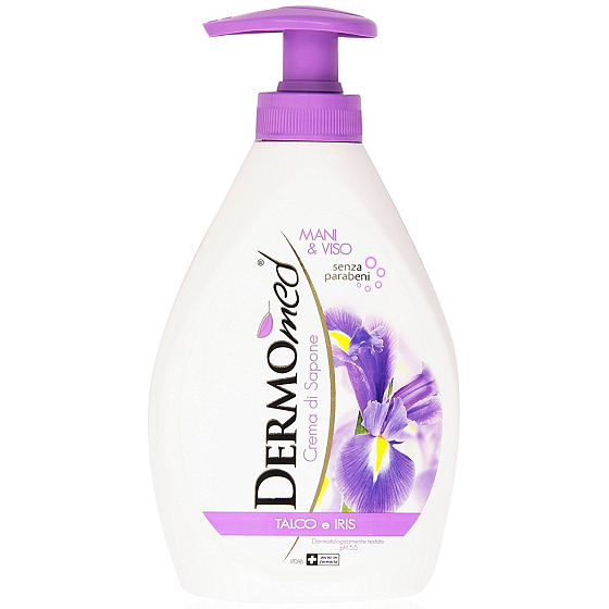 Dermomed Talk & Iris Flüssigpulver & Iris Flüssigseifenspender 300 ml
