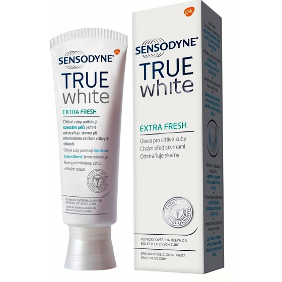 Sensodyne True White Extra frische Zahnpasta 75 ml
