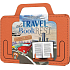 Wenn das Reisebuch ruht Reisebuch- / Tablet-Halter Orange 180 x 10 x 142 mm