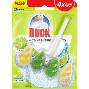 Duck Active Clean Citrus Wandtoilettenreiniger mit einem Duft von 38,6 g Duck Active Clean Citrus Wandtoilettenreiniger mit einem Duft von 38,6 g