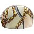 Etue Beige mit Seilmotiv 8 x 6,5 x 2 cm 70050