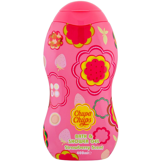 Chupa Chups Erdbeerduft - Erdbeerduschgel 400 ml