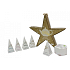 English Tea Shop Bio Star Weißer Tee, Litschi, Kakao + Release für die Feiertage + Energie für Weihnachten + Immunitätsunterstützung - Chai + Reinigung nach den Feiertagen + Minze und Wassermelone, 6 Stück Teepyramiden, 12 g, Geschenkset zum Aufhängen