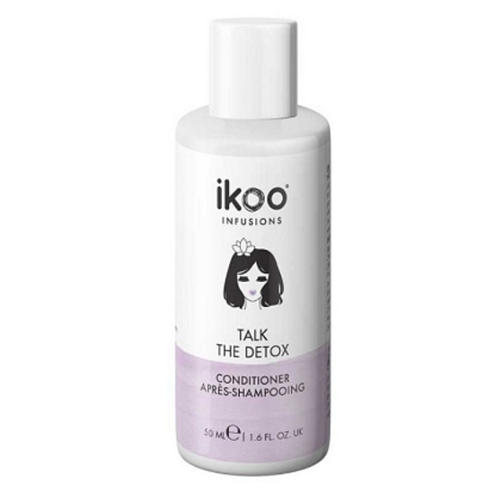 Ikoo Talk the Detox Conditioner für stark geschädigtes Haar 50 ml