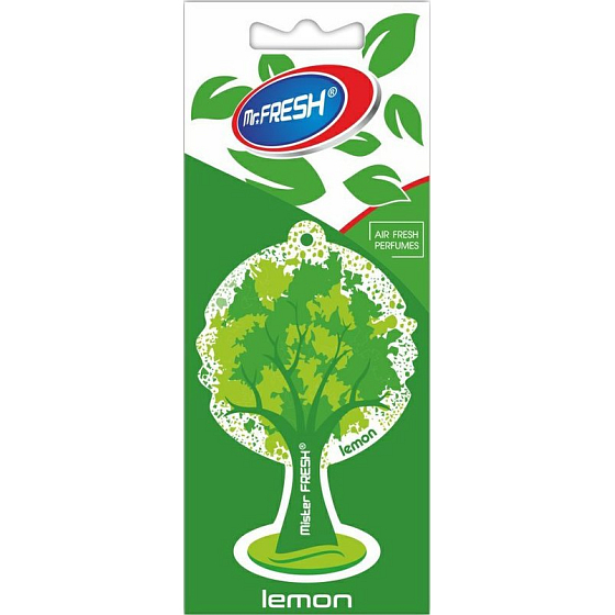 Mister Fresh Car Parfume Lemon hängen Lufterfrischer 1 Stück