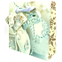 Degen Geschenk Papiertüte 17 x 17 x 6 cm Weihnachtsmuttern, Flasche CD LUX klein