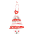 Albi Baumschmuck aus Holz Petra 13 cm