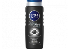 Nivea Men Active Clean Duschgel für Körper, Gesicht und Haare 500 ml