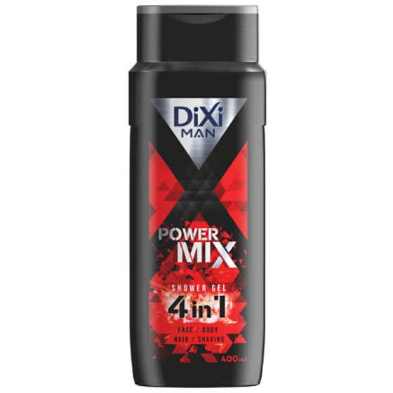 Dixi Men 4in1 Power Mix Duschgel für Männer 400 ml