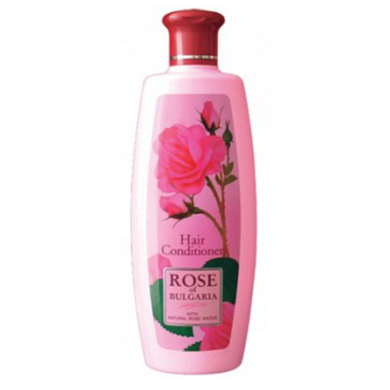 Rose of Bulgaria feuchtigkeitsspendende Haarspülung mit Rosenwasser für trockenes und strapaziertes Haar 330 ml