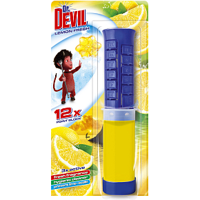 Dr. Devil 5v1 Point Block Clean Fresh, WC Block in der Tube, für 12 Anwendungen, 75 ml