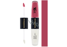 Dermacol 16H Lip Colour 2in1 langanhaltende Lippenfarbe und Glanz 35 2 x 4 ml