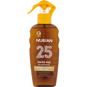 Nubian OF 25 Spray trockene Öl zur Sonnenpflege, 200 ml