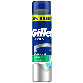 Gillette Series Shave Protection Gel für die Rasur, 200 ml, 20 % kostenlos