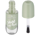Essence Lak na nehty s gelovým povrchem 85 Sage The Day 8 ml