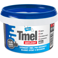 Het Acrylatspachtel für Gipskarton, Mauerwerk und Putze, 400 g