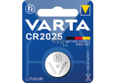 Varta CR2025 lithiová knoflíková baterie 1 ks
