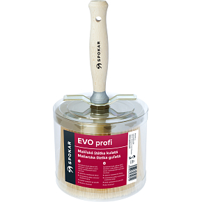 Spokar Evo Profi runde Malerbürste, Ø 132 mm